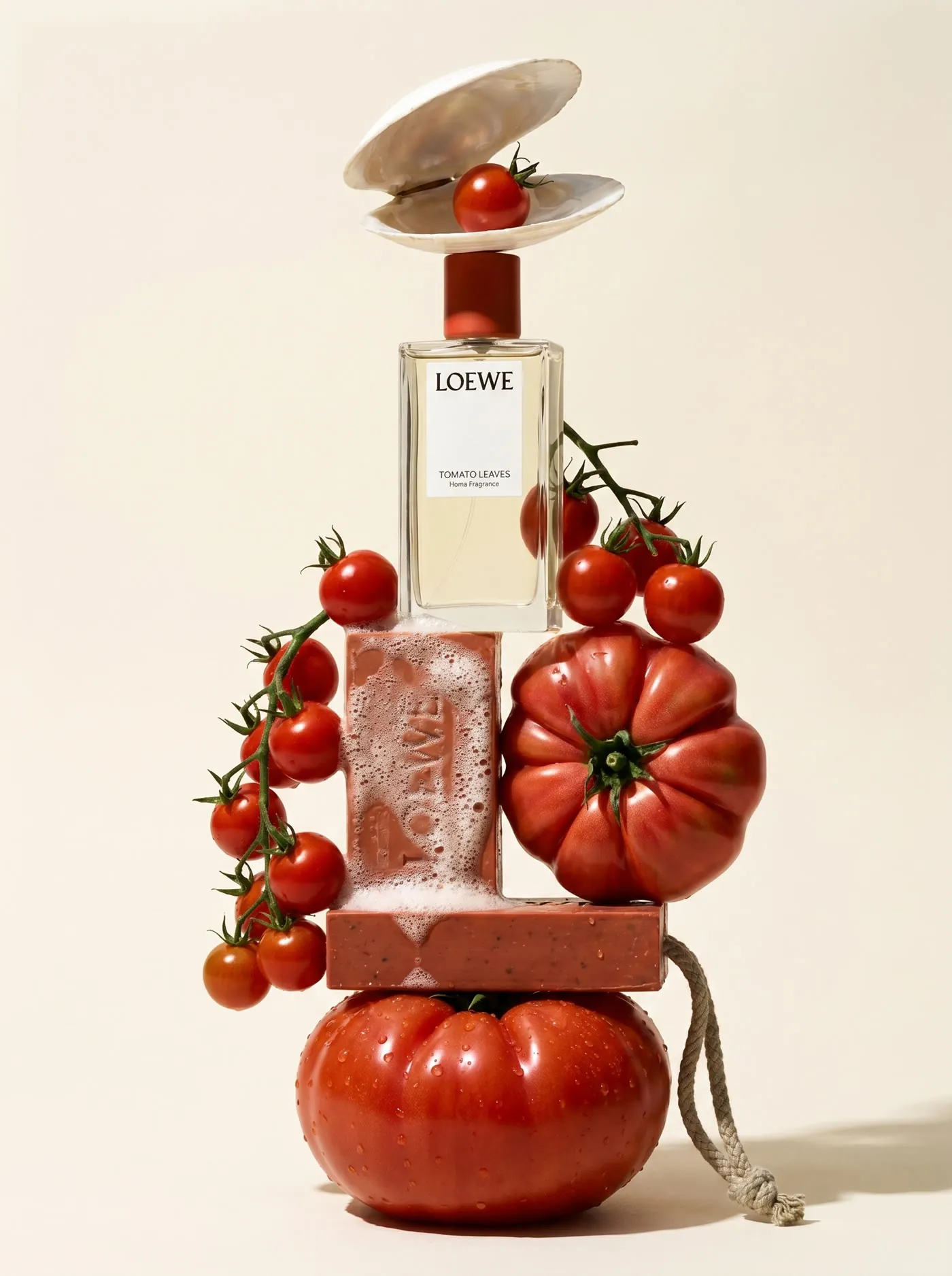 Loewe soap and fragrance visual