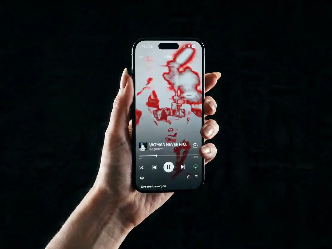Wilderich visualizer in a streaming player